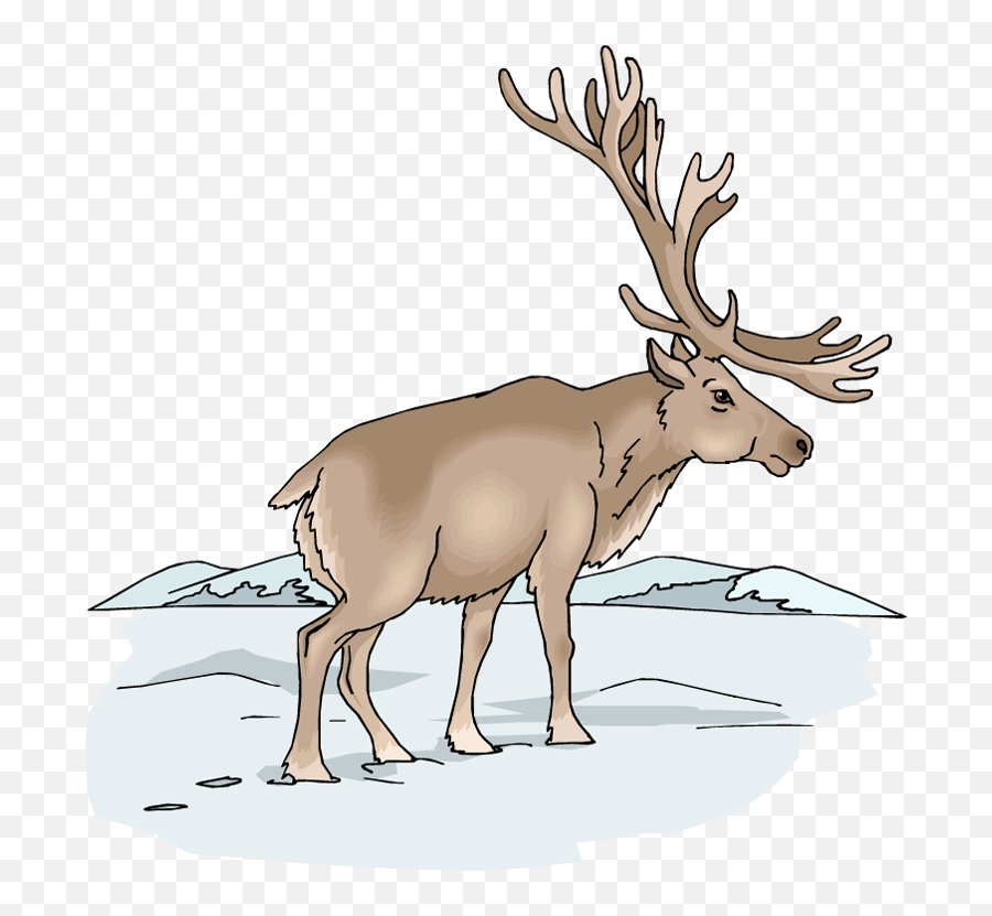 Free Moose Clipart - Wilds Moose Animals Cliparts Emoji,Antlers Clipart