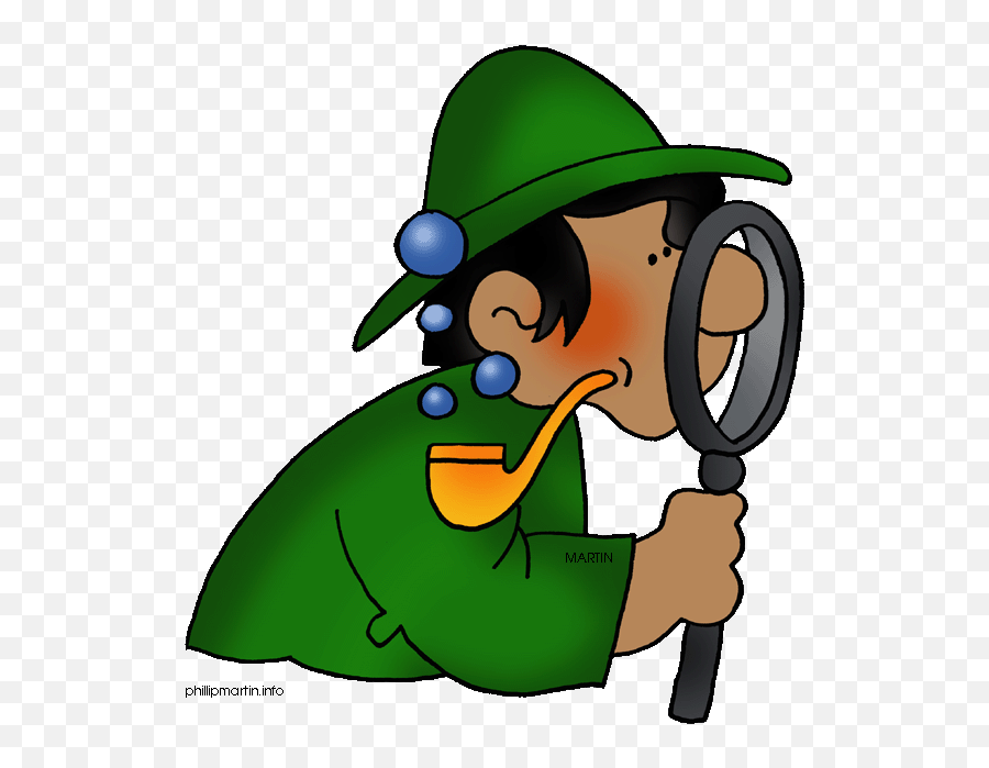 Pipe Clipart Detective Png Royalty Free - Detective Clipart Emoji,Library Clipart