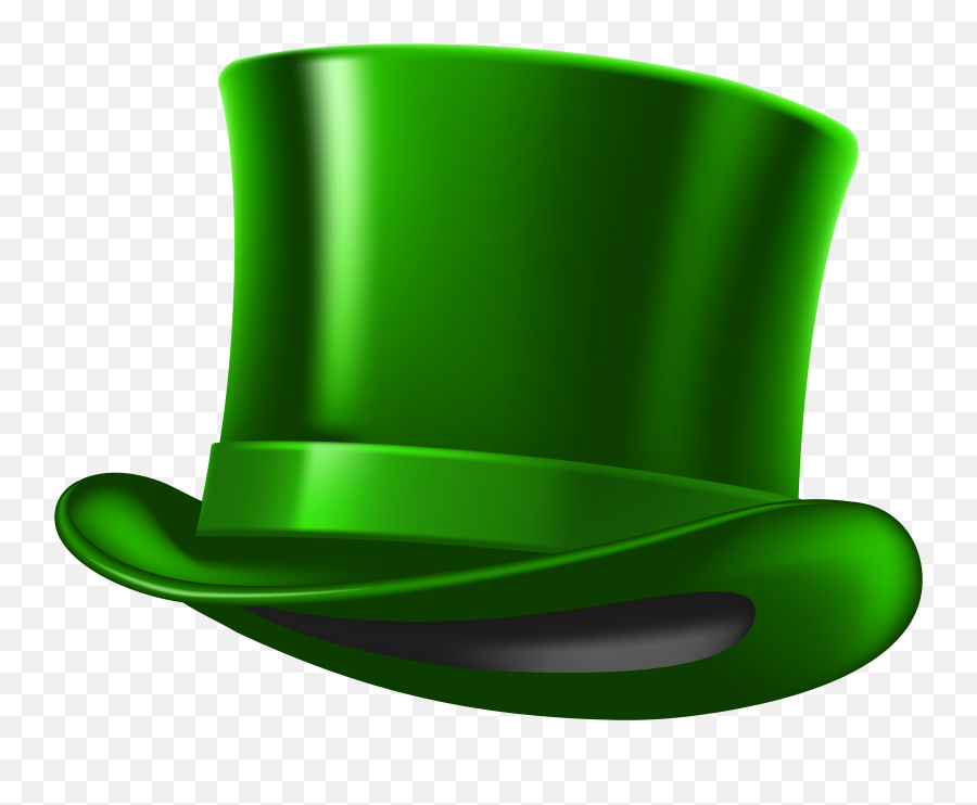 Download Irish Clipart Green Hat - St Patrick Day Hat Full Leprechaun Hat Png Emoji,Irish Clipart