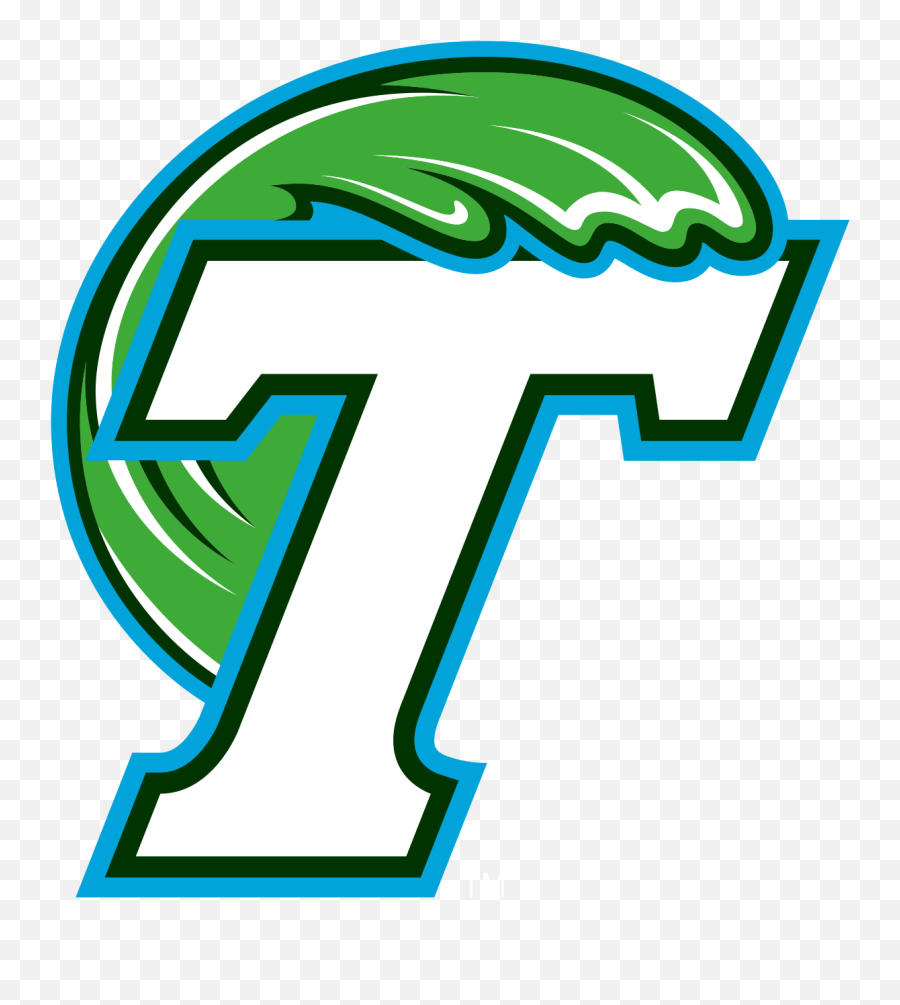 College Football Logos - Tulane Green Wave Logo Emoji,College Sport Logo
