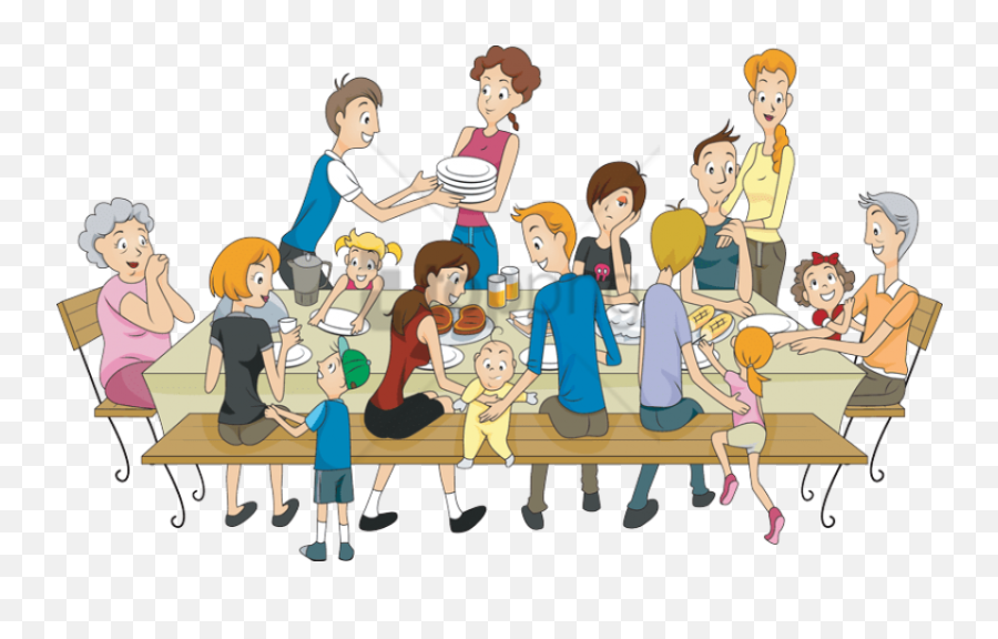 Family Clipart Png - Family Image With Transparent Family Reunion Clip Art Emoji,Family Clipart