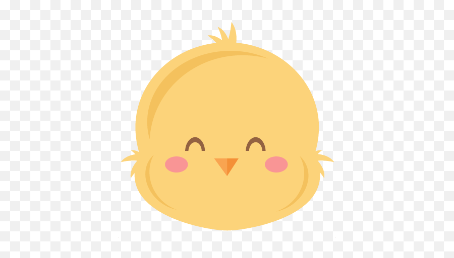 Pin On C L I P A R T - Cute Chick Face Clipart Emoji,Baby Face Clipart