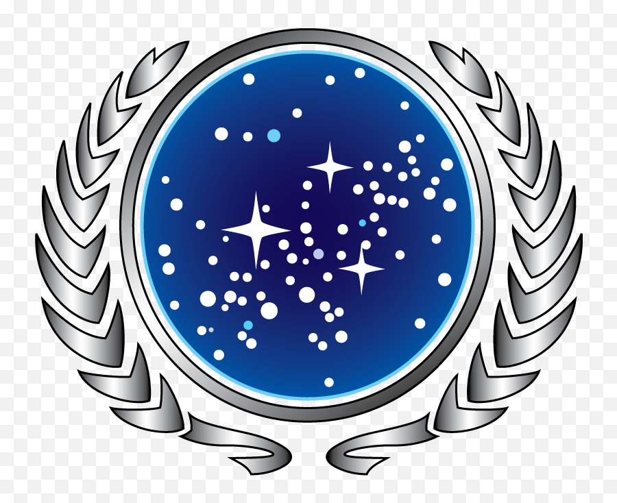 Download File Ufp Emblem Memory - United Federation Of Bajoran Flag Star Trek Emoji,Star Trek Federation Logo