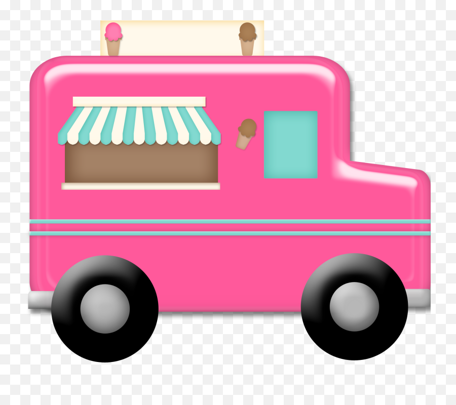 Craft Images Chip Art Art Transportation - Cupcake Truck Clip Art Emoji,Ice Cream Truck Clipart