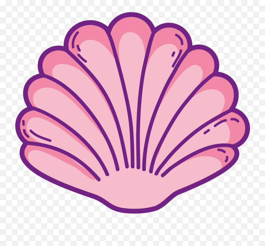Lovely Seashell Clipart Transparent - Shells Icon Emoji,Seashell Clipart