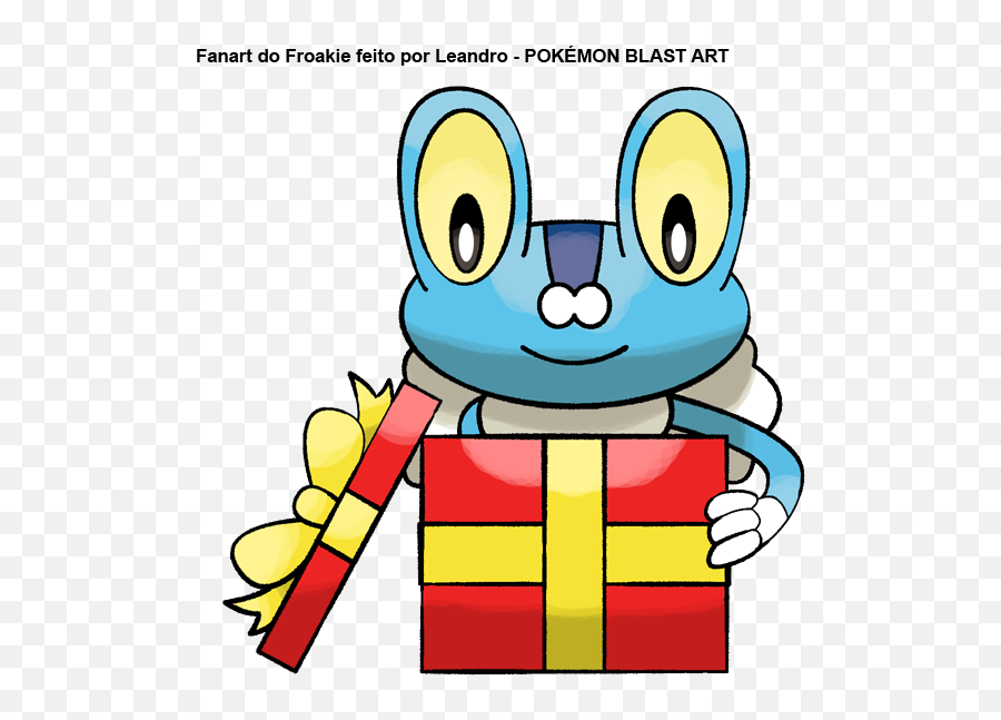 Froakie By Pokemon Blast Art - Cartoon 621x585 Png Emoji,Blast Clipart