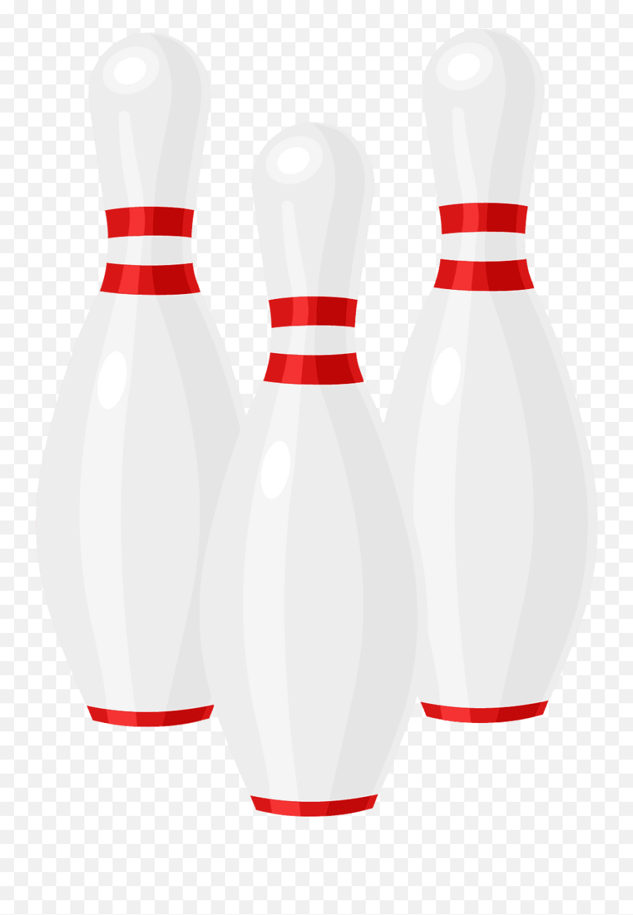Bowling Pins Clipart Transparent Png - Clipart World Emoji,Bowling Balls Clipart