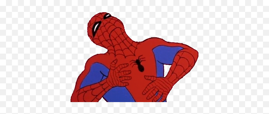60u0027s Spider - Man Laugh By Supercaptainn Homem Aranha Meme Emoji,60s Clipart
