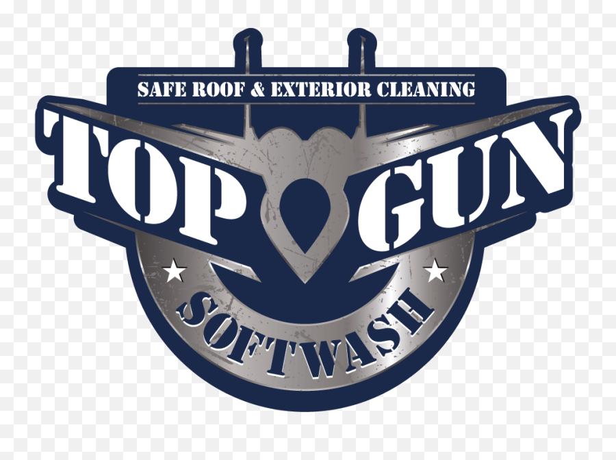 Roof Cleaning And House Washing In Atlanta - Bootcamp Emoji,Top Gun Logo