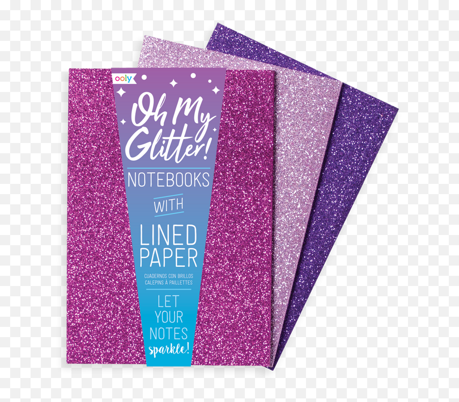 Oh My Glitter Notebooks - Pink Emoji,Brillos Png