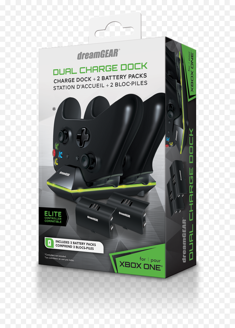 Dual Charge Dock For Xbox One - Dreamgear Emoji,Xbox One Black Screen After Logo