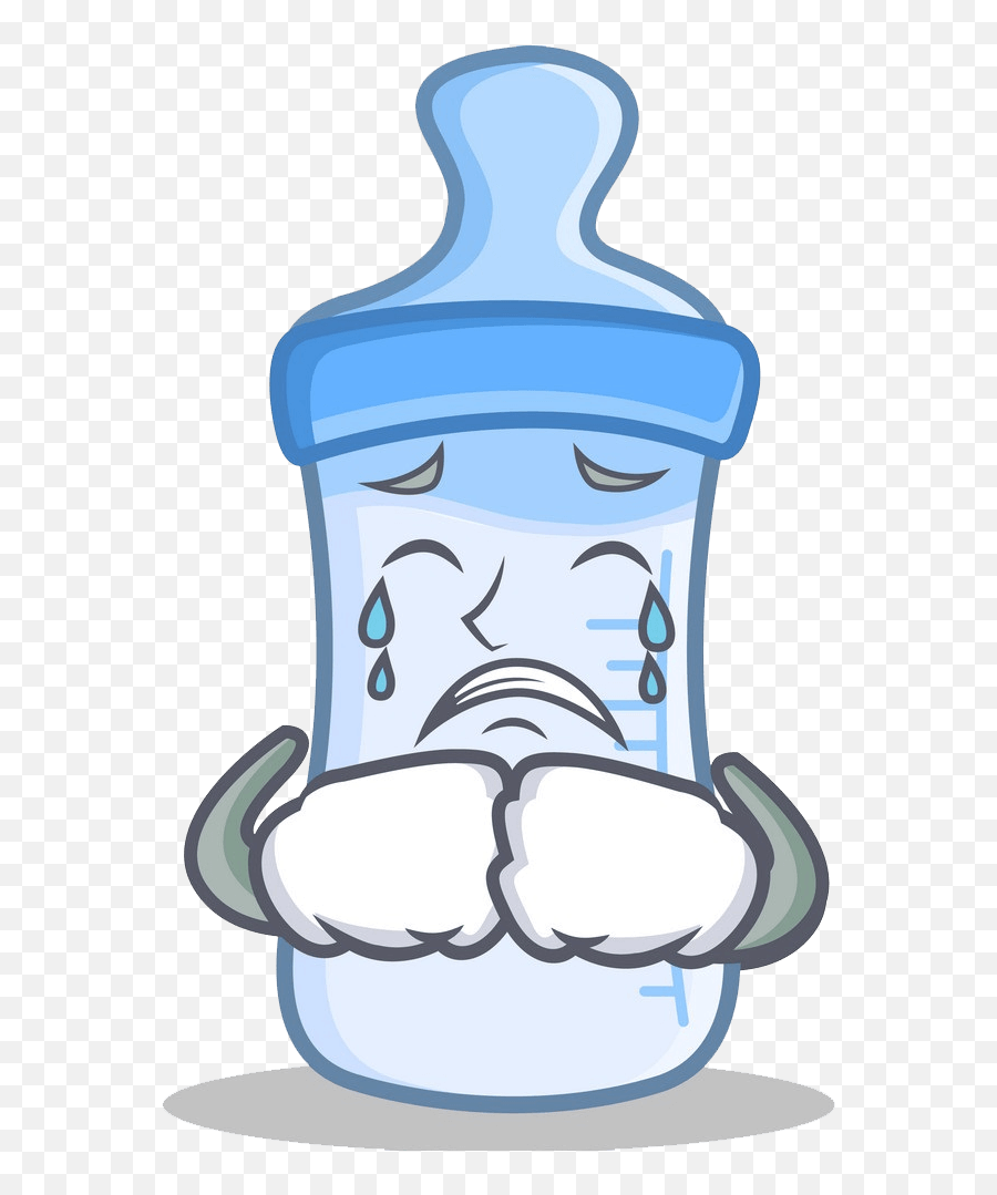 Cartoon Baby Bottle Clipart Transparent - Fictional Character Emoji,Bottle Clipart