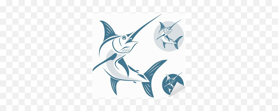 Marlin Fish Sticker U2022 Pixers - We Live To Change Emoji,Sailfish Clipart