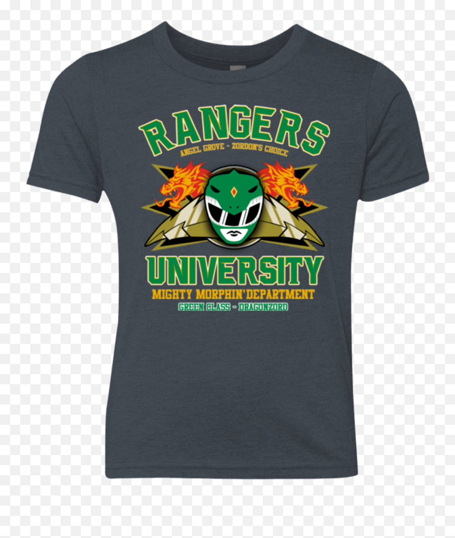 Rangers U Green Ranger Youth Triblend T - Shirt U2013 Pop Up Tee Emoji,Green Ranger Png
