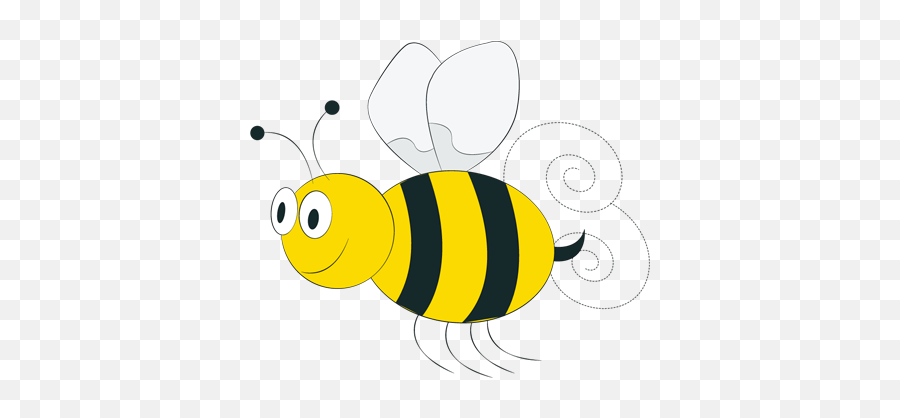 Drawn Bees Cute - Transparent Cartoon Jingfm Happy Emoji,Beehive Clipart