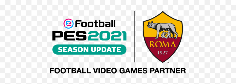 As Roma Announce Exclusive Partnership - Roma New Emoji,Konami Logo
