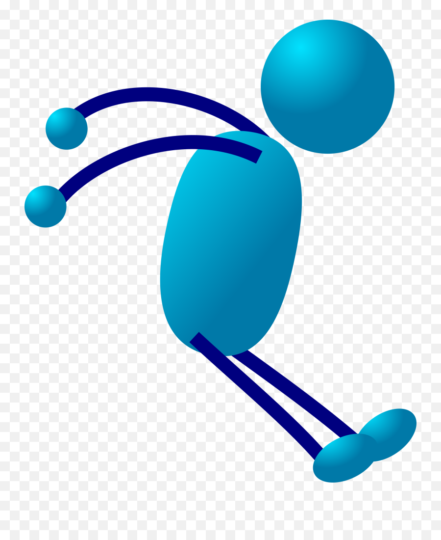 Stick Man Running - Stopping Stick Man Emoji,Welding Clipart