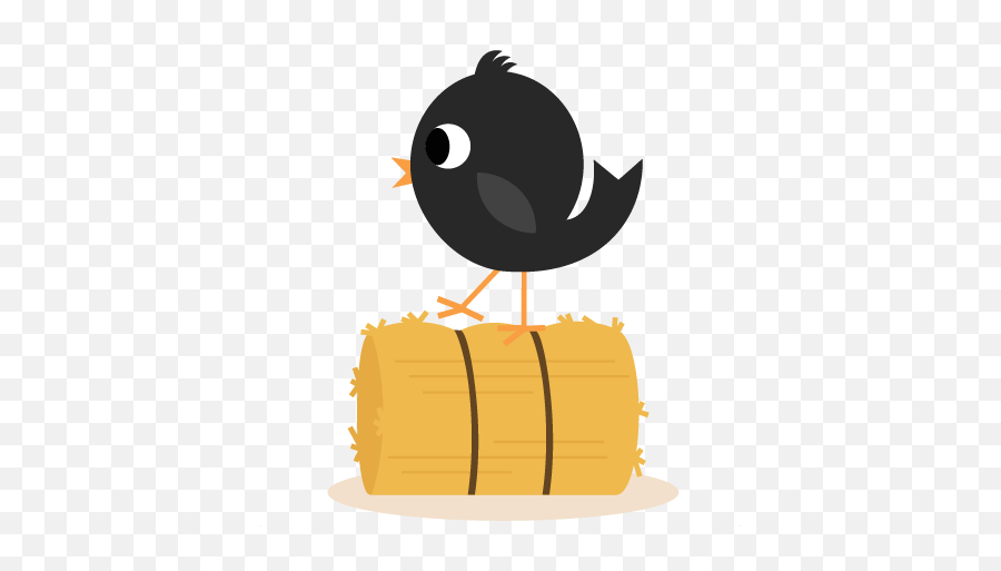 Pin - Cute Crow Png Emoji,Hay Clipart