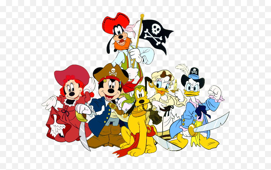 Looking For Mickey Pirate Clip Art - Mickey Pirate Clipart Emoji,Discussion Clipart