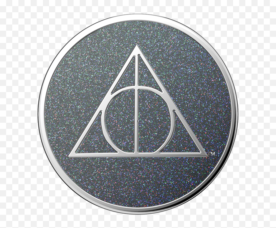 Enamel Glitter Deathly Hallows Popsockets Cool Things To - Deathly Hallows Harry Potter Popsocket Emoji,Deathly Hallows Png