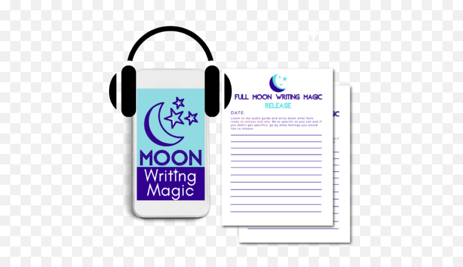Start Your Writing Journey - The Writing Medium Png Emoji,Full Moon Transparent Background