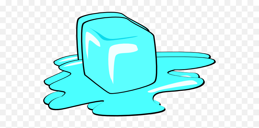 Ice Block Clipart 3 By Sarah - Ice Cube Melting 600x363 Melting Ice Cube Clipart Emoji,Block Clipart