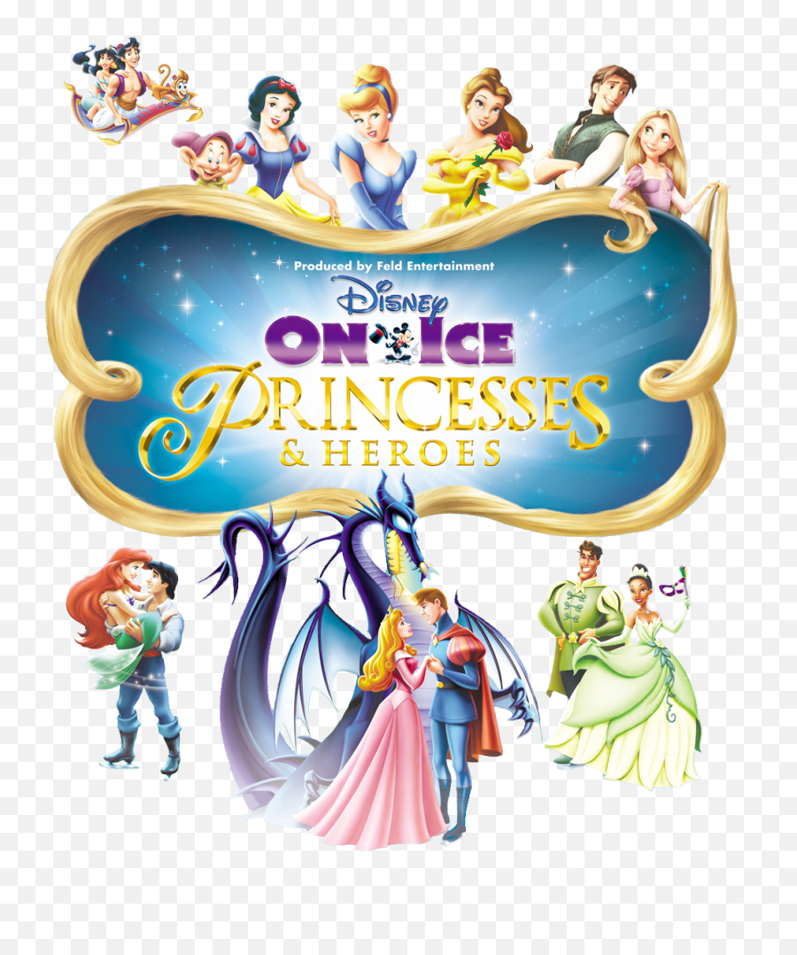 Download Disney On Ice Logos Clipart - Princess Logo Disney Logo Emoji,Disney Princess Logo