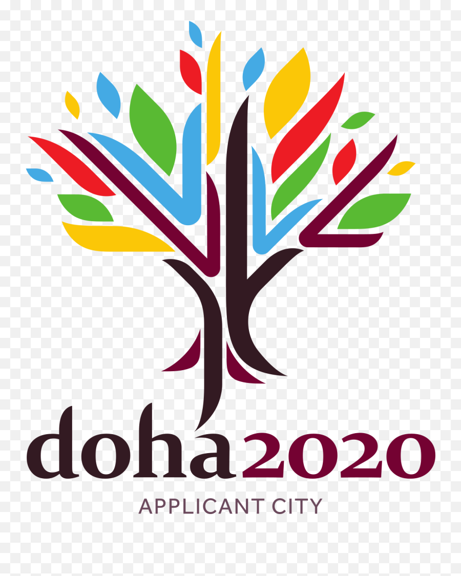 Doha Bid For The 2020 Summer Olympics - Wikipedia Doha 2020 Emoji,2020 Olympics Logo