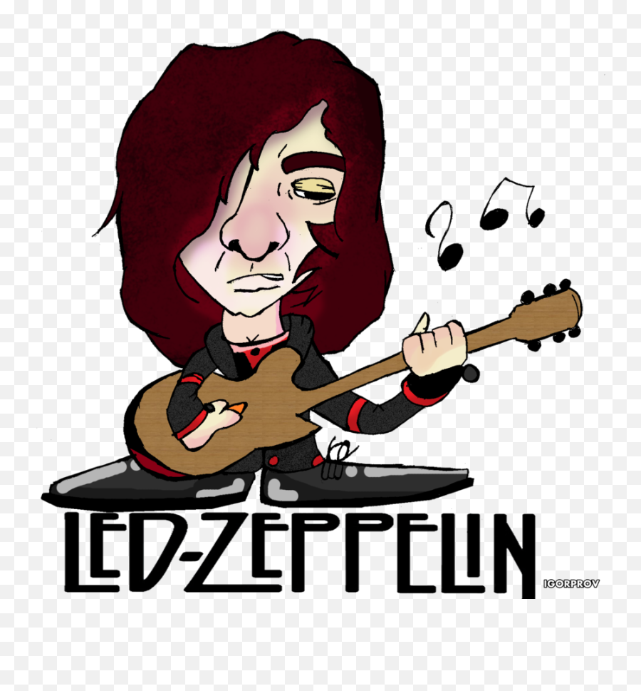 Guitar Clipart Bitmap - Led Zeppelin Clipart Png Download Led Zeppelin Clipart Emoji,Led Zeppelin Logo