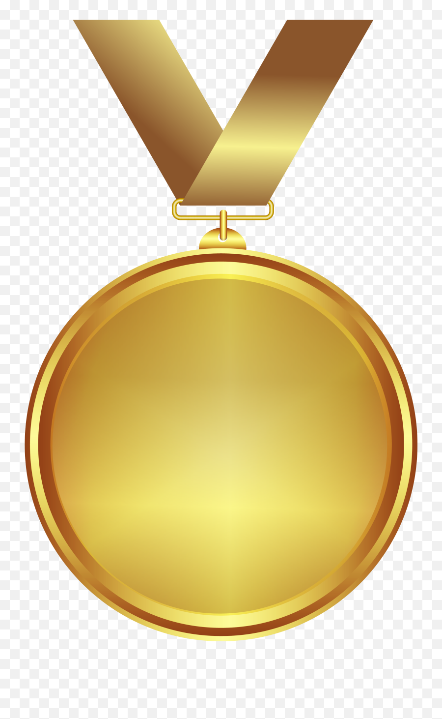 Medal Gold Design Transparent - Gold Medal Clipart Emoji,Transparent Design
