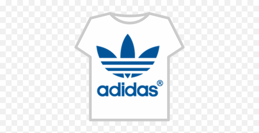 Adidas Trefoil Logo Vector - Roblox T Shirt With Template Emoji,Adidas Logo Vector