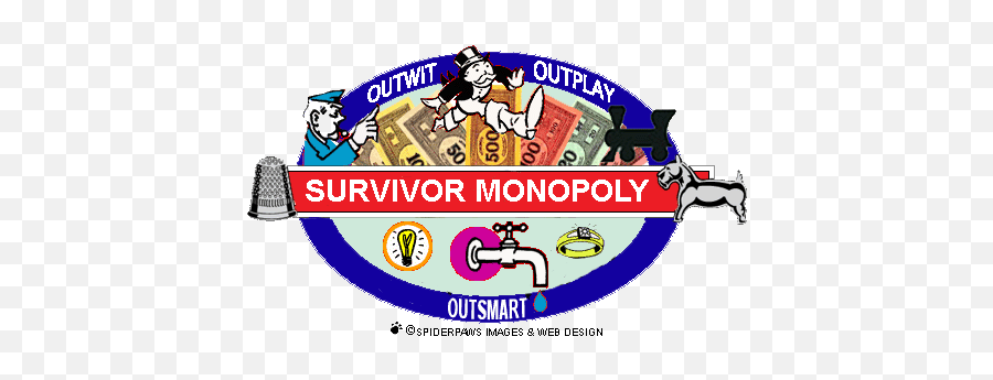 Survivor Logos - Monopoly Go To Jail Emoji,Survivor Logo