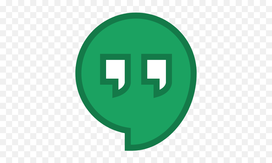 Hangouts Icon - Dot Emoji,Google Hangouts Logo