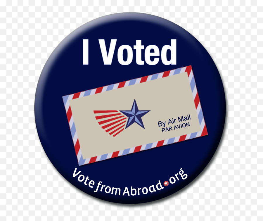 Democrats Abroad Switzerland I Voted - American Emoji,I Voted Sticker Png