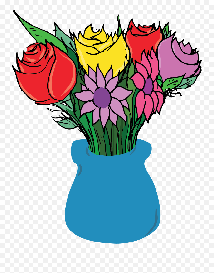 Bouquet Clipart - Floral Emoji,Bouquet Clipart