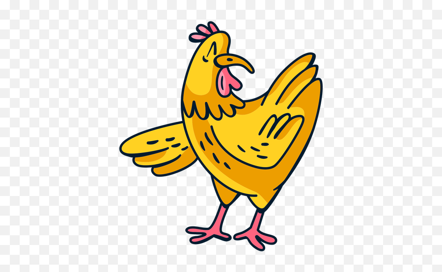 Chicken Cartoon Png U0026 Svg Transparent Background To Download Emoji,Chicken Cartoon Png