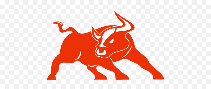 Bull Clipart Indian Share Market - Red Bull Clipart Logo Emoji,Bull Clipart