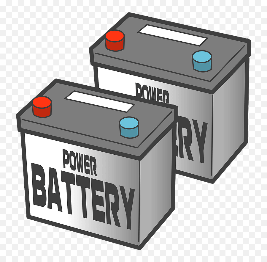Car Batteries Clipart - Battery Of The Car Clip Art Emoji,Battery Clipart
