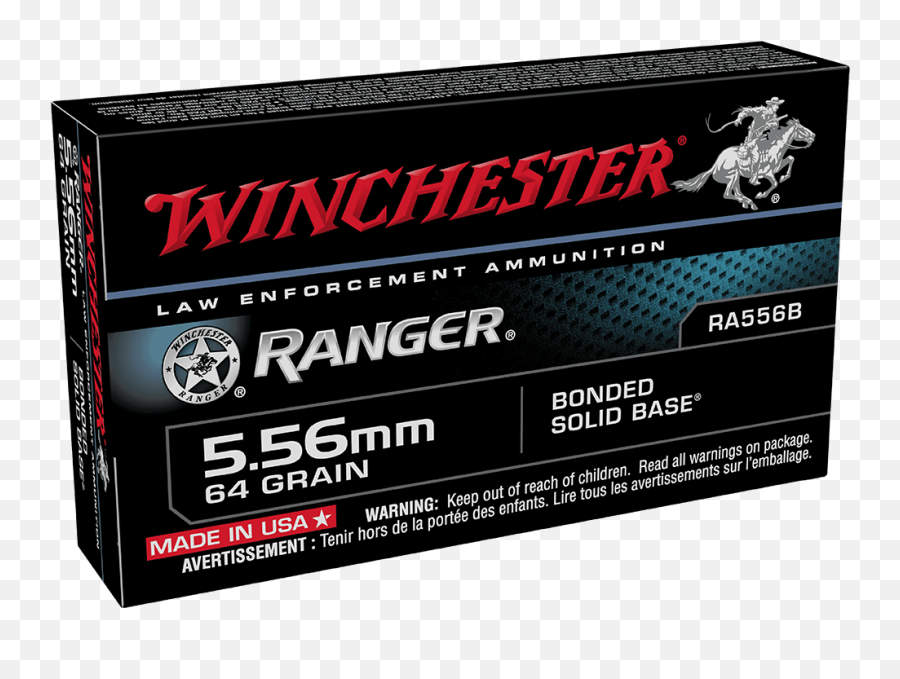Winchester Mle Winchester Ranger 556mm 64gr Bsb - Winchester Ranger 9mm 124gr Emoji,Winchester Logo