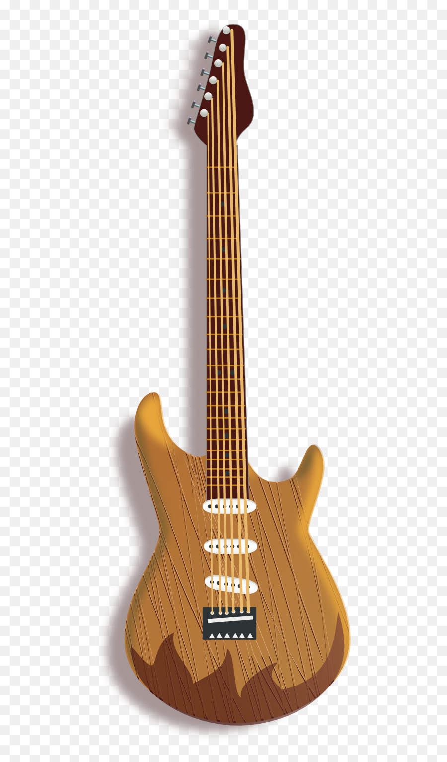 Wood Guitar Clipart I2clipart - Royalty Free Public Domain Riff Instrument Emoji,Electric Guitar Clipart