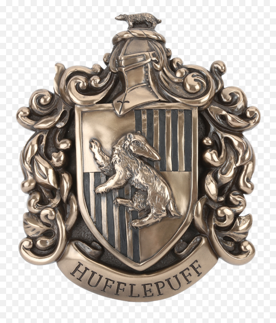 Harry Potter Hufflepuff Crest Wall - Transparent Hufflepuff Credt Emoji,Hufflepuff Png