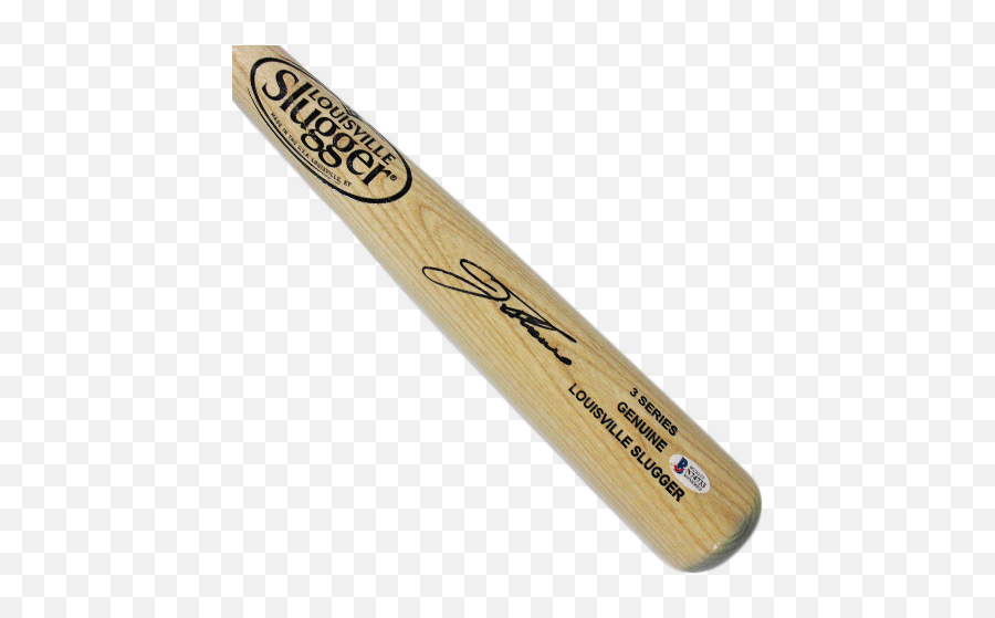 Jim Thome Autographed Full Size Louisville Slugger Blonde Baseball Bat Beckett - Solid Emoji,Louisville Slugger Logo