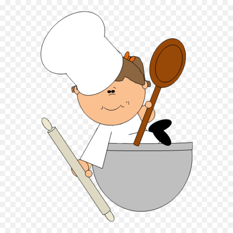 Chef Cook Cartoon Cute Kitchen Png - Cooking Cartoon Png Hd Emoji,Cooking Png