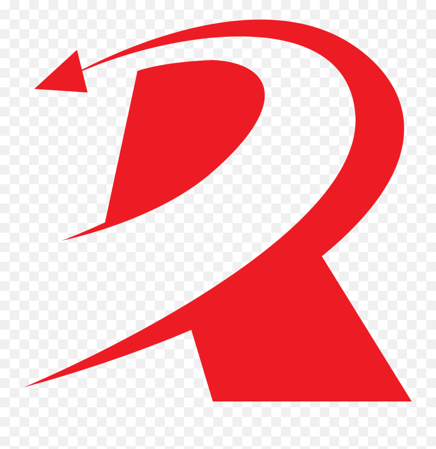 R Arrow Logo - Vertical Emoji,Arrow Logo
