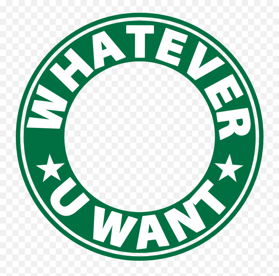 Starbucks Logo Clipart - Editable Starbucks Logo Template Emoji,Starbucks Logo