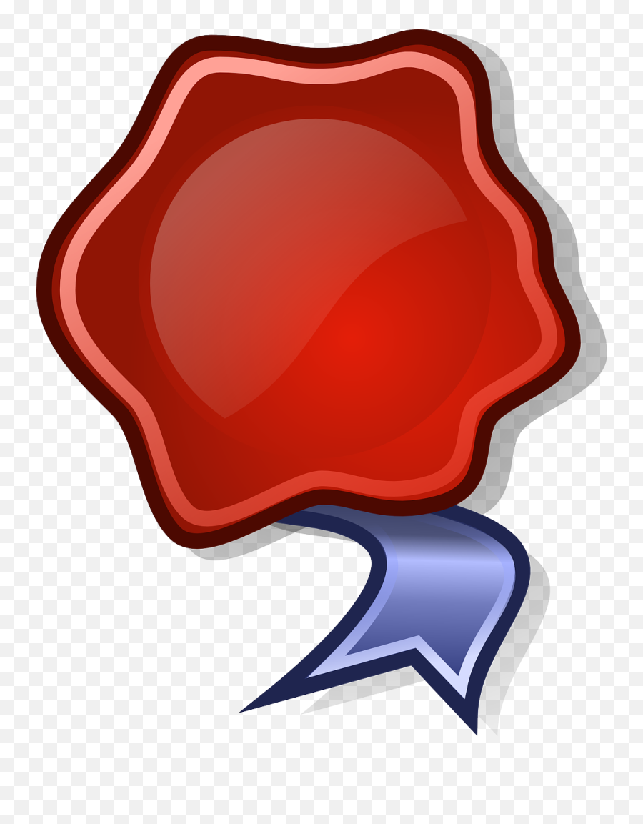 Certificate Badge Award - Free Vector Graphic On Pixabay Urkunde Siegel Clipart Emoji,Certificate Seal Png