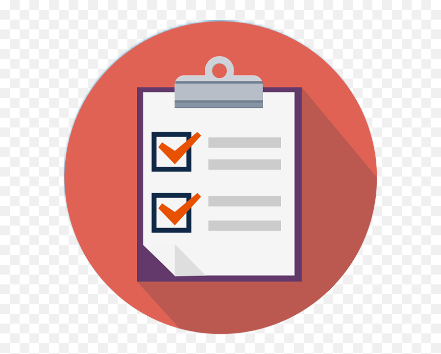 Download Checklist - Follow Up Icon Png Full Size Png Icon Png Survey Icon Emoji,Follow Png