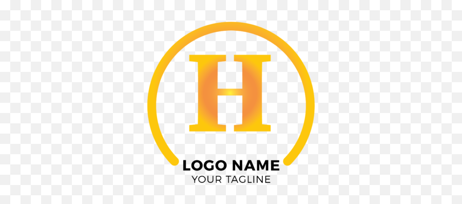 Logo Letter H Gold Texture Emoji,Letter H Logo
