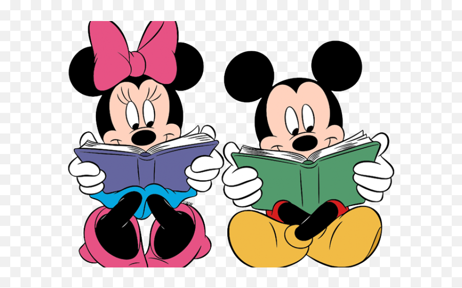 Minnie Mouse Clipart Reading - Samsonite Disney Wonder 2 Emoji,Disney Cruise Clipart