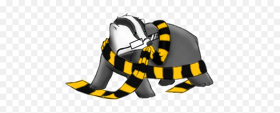 Harry Potter Hufflepuff Badger Emblem - Transparent Hufflepuff Badger Emoji,Hufflepuff Logo